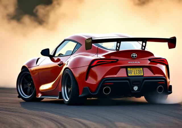 Magma VelocityがカスタムしたToyota Supra Drift Setup
